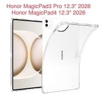 ราคา สําหรับ Honor MagicPad 4 12.3 นิ้ว 2026 YL-W09 โปร่งใสยืดหยุ่น TPU ยางกันกระแทกสําหรับ Honor MagicPad 3 Pro 12.3 นิ้ว MagicPad4 (55561488530)