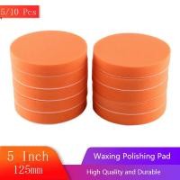 ราคา 5/10pcs 5" 125mm Car Buffing Polishing Pads Flat Foam SPonge Waxing Pad Kit Tool For Car Polisher Buffer Auto Care Buffi (28773105311)