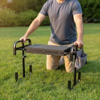 ราคา พร้อมกระเป๋าเครื่องมือ 2-in-1 Garden Kneeler และที่นั่ง Heavy Duty 2-in-1 Garden Kneeler อเนกประสงค์สําหรับ Gardeners, อาวุโส (43530617033)