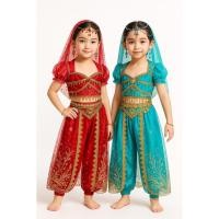 ราคา มี2สี สีแดง/สีฟ้า ชุดจินนี่เด็ก ชุดอินเดียเด็กสวยอลังการ ชุดสาวน้อยในตะเกียง kd6/kd8 (40012761766)