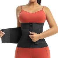 ราคา GainKee เข็มขัดเทรนเนอร์เอวสําหรับผู้หญิง Tummy Control Cincher Trimmer Underbust Corset Faja Body Shaper ออกกําลังกาย Girdle (43330962591)