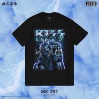 ราคา เสื้อยืดวง คิส ลาย KISS ลิขสิทธิ์แท้ KISS (MX-257สีดำ) (41154763940)