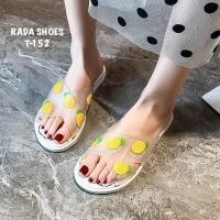 ราคา T-152 รองเท้าหน้าไขว่ยางซิโคน ผลไม้สี งานนิ่ม ใส่กันน้ำ (3148178274)