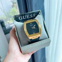 ราคา ประดับเพชรแท้ สายซิลิโคนสีดำ ✨ นาฬิกา Guess GW0386G3 Phoenix Black (26574575755)