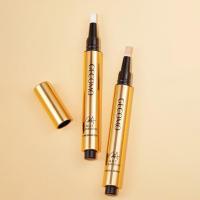 ราคา GECOMO Brush Concealer Pen ess To Cover Dark Circles Pockmarks Brightening Tear Groove Face Concealer Face Makeup (43780415824)