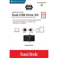 ราคา SanDisk Ultra Dual Drive USB3.0 64GB for OTG Android (SDDD2_064G_GAM46) เมมโมรี่ แซนดิส แฟลซไดร์ฟ โทรศัพท์ แท็บเล็ต (1446570993)