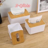 ราคา [Z-Qibla-t] กล่องทิชชู่พลาสติกฝาไม้ที่ใส่ผ้าเช็ดปากสี่เหลี่ยมคอนเทนเนอร์กระดาษทิชชูเปียกตู้กรณี Modern Home Car Organizer (53305840630)