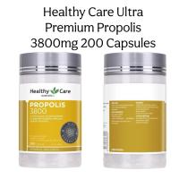 ราคา Healthy Care Ultra Premium Propolis 3800mg 200 Capsules (42259110442)