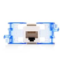 ราคา LINK US-1006STF White Jack RJ45 CAT6 หัวเต้ารับตัวเมีย (23945247670)
