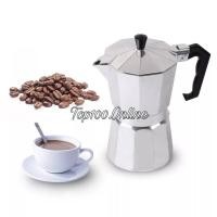 ราคา TOP100 - 450ML Mokapot 9 Cup เครื่องชงกาแฟ Moka Pot Espresso Aluminium (42205715435)