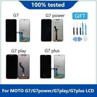 ราคา original New For Motorola MOTO G7 Plus G7 Play LCD Display Touch Screen Digiziter Assembly Replace (29157711332)