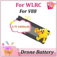 ราคา 3.7V 1800mAh อัพเกรด V88 Drone 8K 5G GPS Professional HD Aerial แบตเตอรี่สําหรับ V88 อะไหล่แบตเตอรี่ Drone แบตเตอรี่ (52362143920)