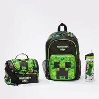 ราคา ออสเตรเลีย smiggle กระเป๋านักเรียนนักเรียนประถม Minecraft Minecraft การ์ตูนถ้วยน้ํา Meal Bag กระเป๋าเป้สะพายหลัง (47212322447)