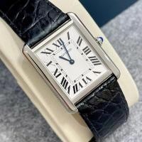 ราคา Cartier Cartier Tank W5200003นาฬิกาผู้หญิงควอตซ์ (53862520337)