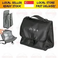 ราคา Thermal Front Block Bag Pig Nose Insulated Bag Brompton Folding Bike Bicycle Trifold (48300663989)