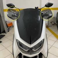 ราคา AEROX155 NVX155 Hand Guard Cover Handguard Wind Shield falling Protector Fit For YAMAHA NVX AEROX 1 (49455690999)