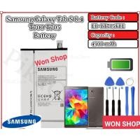 ราคา แบตเตอรี่Samsung Galaxy Tab S 8.4 LTE แบตเตอรี่ T700 T705 แบตเตอรี่ EB-BT705FBE (4900mAh)+ชุดไขควง (16265551286)