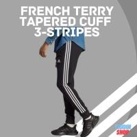 ราคา กางเกงขายาว Adidas Essentials French Terry Tapered Cuff 3-Stripes Pants [ลิขสิทธิ์แท้ Adidas Thailand][รหัส: HA4337 ] (44465719519)