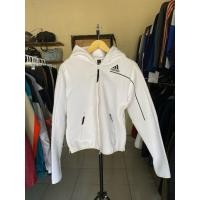 ราคา Adidas ZE Full-Zip Hoodie Jacket ผู้หญิง Size S สีขาว (45009526157)