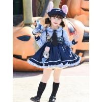 ราคา สาว Lolita ชุดฤดูใบไม้ผลิกระต่ายสีฟ้าตํารวจเจ้าหน้าที่ Judy cos Crazy Zoo ชุดเจ้าหญิงสูท (48911783963)