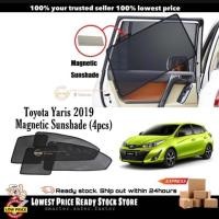 ราคา ม่านบังแดดแม่เหล็ก Toyota Yaris 2019-2022 (4 ชิ้น) (22943445604)