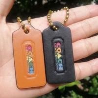 ราคา แท๊คห้อยกระเป๋าCoach Size L Hangtag Keyring รุ่นใหม่ Tag สำหรับรุ่นงานช๊อป ของใหม่ ของแท้ (3090231171)