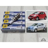 ราคา หัวเทียน Honda Brio / Honda Brio Amaze (2011 - 2018) ขั้วนิคเกิ้ล ชุด 4 หัว : Hella CM8RP-11 (29934059151)