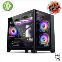 ราคา mATX CASE (NP) ITSONAS SEA VIEW ARGB TG BLACK/WHITE ประกัน 1Y mATX CASE เคสคอมพิวเตอร์ (19986050613)