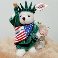 ราคา ตุ๊กตาหมี Teddybear เทพีเสรีภาพ ( Newyork)แท้ (27678893000)