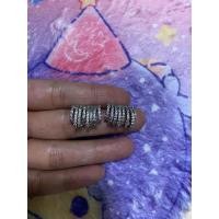 ราคา ต่างหูเพชร cz แบบดาราใส่ค่ะ (7254634171)