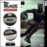 ราคา MARVEL ลูกบาสเก็ตบอลหนัง BASKETBALL BLACK PANTHER PU เบอร์ 7 (1090) (24706683503)