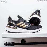 ราคา [คลังสินค้าพร้อม]Adidas ทอ Ultra boost 6.0 UB6.0 สีดําทองผู้ชายและผู้หญิงรองเท้าวิ่งรองเท้าผ้าใบ unisex 3H1I (41881775906)