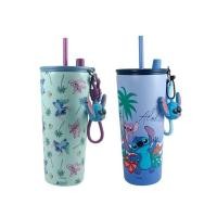 ราคา พร้อมส่งStitchแก้วเก็บความเย็นลายสติทช์ ขนาด 710ml แก้วเก็บความอุณหภูมิStitchลิขสิทธิ์แท้ (26730180802)