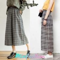 ราคา >>กางเกงเกาหลีขาบาน Hipster ขา 5 ส่วน<< (1845556595)