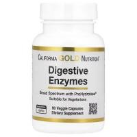 ราคา เอนไซม์ช่วยย่อย California Gold Nutrition, Digestive Enzymes with Proprietary Enzyme Blend 90 Capsules (57955647378)