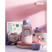 ราคา BeddyBear กระติกน้ำสูญญากาศสแตนเลส เก็บอุณหภูมิ ร้อน/เย็น 3in1 พร้อมกระเป๋าสะพายน่ารัก รุ่น BB006-002U ขนาด 630 ml. (7746679278)