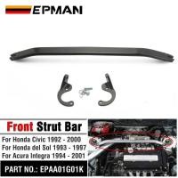 ราคา EPMAN Front Upper Strut Brace Tie Bar Kit For Honda Civic 92-00 EG EK/93-97 Del Sol/94-01 Integra D (49202706993)