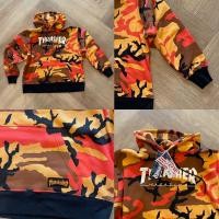 ราคา Hoodie Thrasher x Rothco rare item Camo สีส้ม (18931806226)