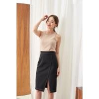 ราคา กระโปรงทรงดินสอ ผ่าหน้า ซิปข้าง ไซต์ S ค่ะ (28968475616)