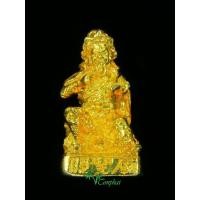 ราคา ลอยองค์เทพเจ้ากวนอู (關聖帝君) รุ่นแรก ปางทรงตำรา เนื้อกะไหล่ทอง ศาลเจ้าเจ้าพ่อกวนอู ใหหลำ จ.ชลบุรี สภาพสวย (27911577294)