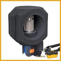 ราคา HOMIE0 Professional Mic Wind Guard Windshield สําหรับลดเสียงรบกวนในสตูดิโอบันทึกเสียงไมโครโฟนกระจก (41031743286)
