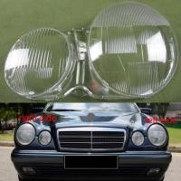 ราคา For 1995-2003 Mercedes-Benz W210 E200 E240 E260 E280 Headlight Cover Transparent Headlamp Shell Lam (53356662104)