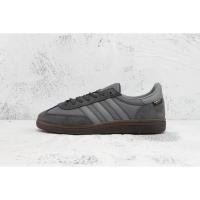 ราคา Adidas Originals Handball Spezial สีเทาดำ ลื่นสไตล์วินเทจแฟชั่นต่ำด้านบนกีฬารองเท้าลำลองแท้100%ผู้ชายผู้หญิง (20491509747)