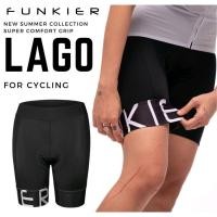 ราคา กางเกงปั่นจักรยาน FUNKIER S2117-C14 LAGO เป้าโปร สีดำ (15063634487)