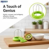 ราคา [Zen-t] Kiwi Peeler Professional Kiwi Cutter เครื่องมือกีวี 2 In 1 สแตนเลสผลไม้กีวี Peeler เครื่องมือเครื่องตัดกีวีสําหรับกีวี, ผลไม้มังกร (48961842526)