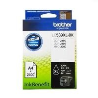 ราคา [โค้ด INCMIC15 ลด15%]หมึกอิงค์เจ็ท สีดำ Brother LC-539XL-BK (6742233706)