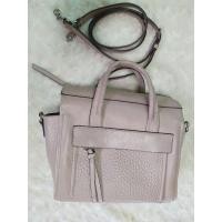 ราคา กระเป๋าสะพายยาวหนังแท้สีชมพูcoach (22408392506)