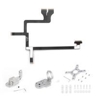 ราคา อะไหล่ซ่อมสําหรับ DJI Phantom 3 ขั้นสูง Professional Drone กล้อง Yaw แขนม้วนวงเล็บแบนสายริบบิ้น Flex Gimbal Mount มอเตอร์ (48758681717)