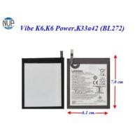 ราคา แบตเตอรี่ Lenovo Vibe K6,K6 Power,K33a42 (BL272) 6.1x7.0 cm. 4000 mAh. (24603351485)