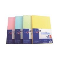 ราคา คิวบิซ กระดาษการ์ดสี A4 110 แกรม แพ็ค 200 แผ่น คละสี Q-Biz Color Card Paper A4 110 gsm Pack 200 Sheets Asst.Colors (4448717154)